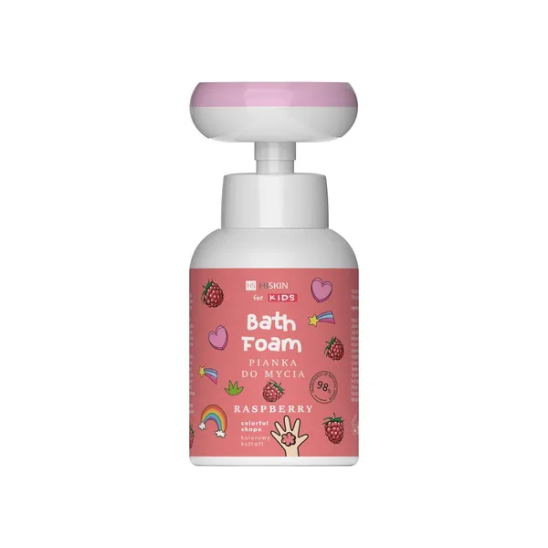 Ķermeņa vannas putas Crazy Hair ar aveņu aromātu, bērniem 300ml