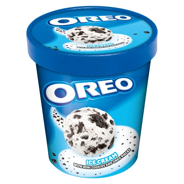 Vaniļas saldējums Oreo ar kakao cepumiem 425ml/245g