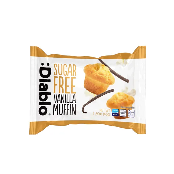 Vaniļas mafins Diablo ar saldinātājiem 45g