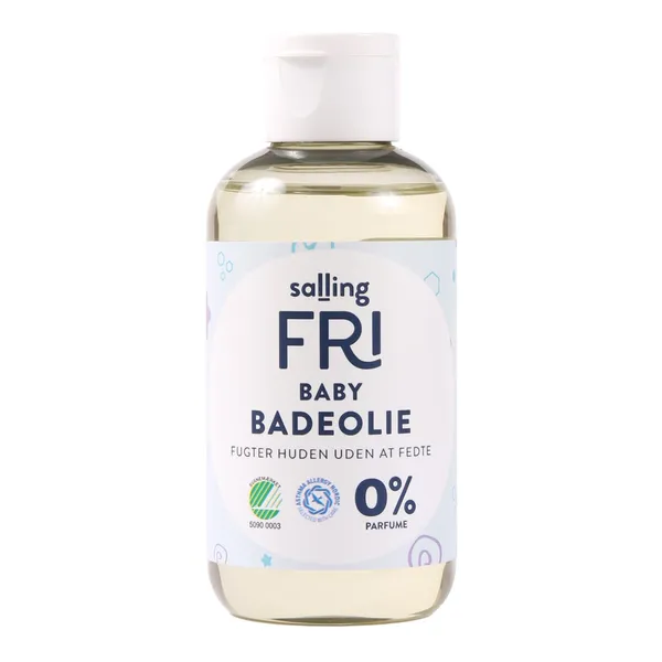 Vannas eļļa bērniem Salling Fri bez smaržvielām 150ml