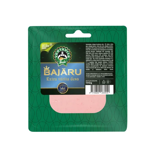 Vārīta desa Bajāru šķēlēs 190g