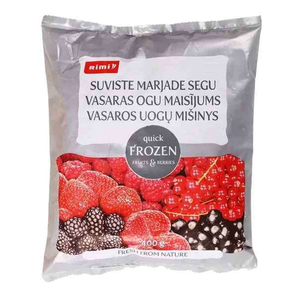 Vasaras ogu maisījums Rimi saldēts 400g