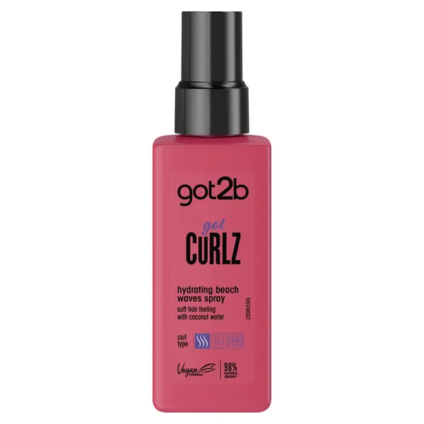 Veidošanas līdzeklis matiem Got2B Gotcurlz Beach spray 150ml