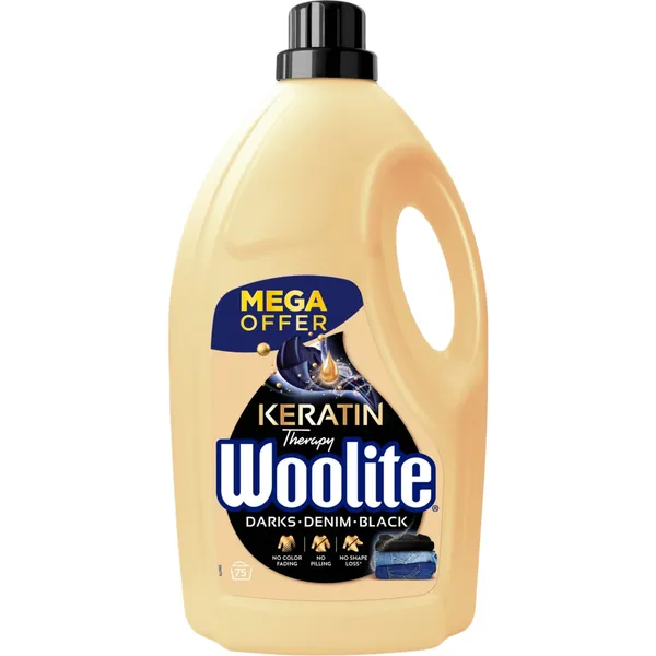 Veļas mazgāšanas līdzeklis woolite mix dark, 4,5l