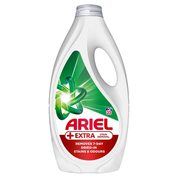 Veļas mazgāšanas līdzeklis Ariel Extra Stain Removal šķidrais 35mr 1,575l