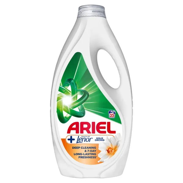 Veļas mazgāšanas līdzeklis Ariel Gold Orchid šķidrais 35mr 1,575l