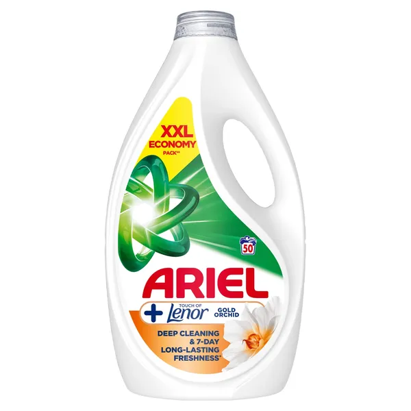 Veļas mazgāšanas līdzeklis Ariel Gold Orchid šķidrais 50mr 2,25l