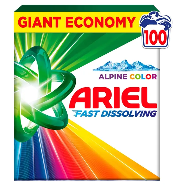Veļas mazgāšanas pulveris Ariel Color 100MR 5,5kg