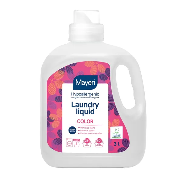 Veļas mazgāšanas želeja Mayeri Color Hipoalerģiska 3l