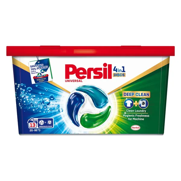 Veļas mazgāšanas kapsulas Persil Discs Regular 13MR