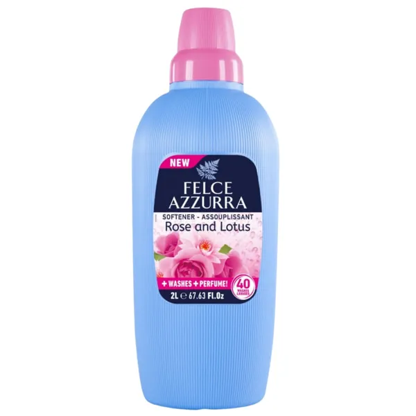 Veļas mīkstinātājs Felce Azzurra Roze un Lotoszieds 40 mazg. 2l
