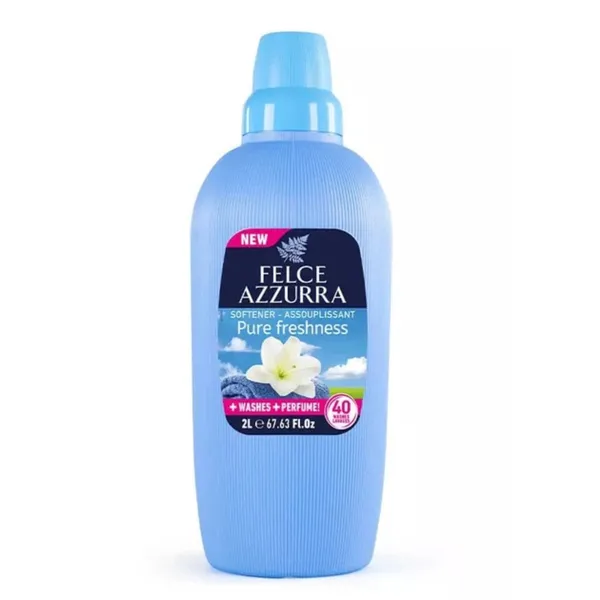 Veļas mīkstinātājs Felce Azzurra tīrs svaigums 40 mazg. 2l