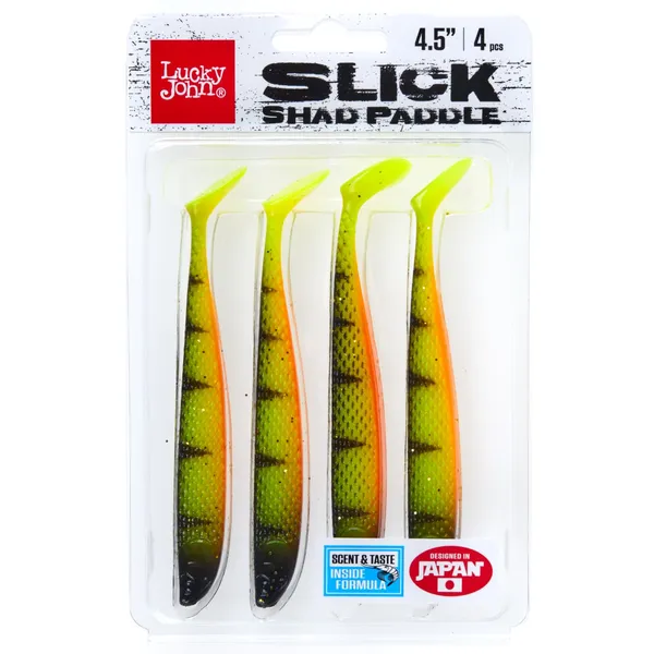 Vibroastes Lucky John 3D Series SLICK SHAD PADDLE 4.5