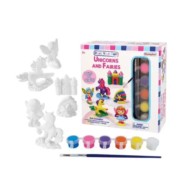 Vienradža un fejas krāsošanas DIY komplekts MaxToys AW26