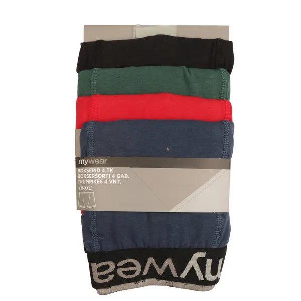 Vīriešu bokseršorti L Mywear MU-NICO 4 gab AW25