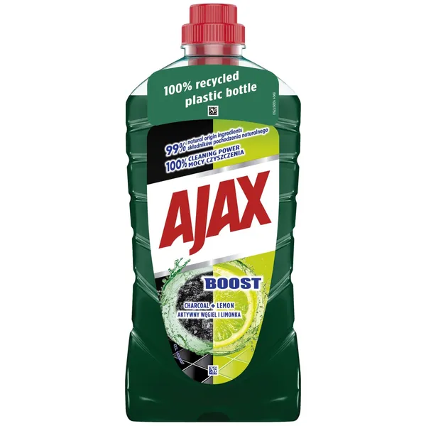Mājsaimniecības Virsmu Tīrīšanas Līdzeklis Ajax Boost Charcoal 1000ml