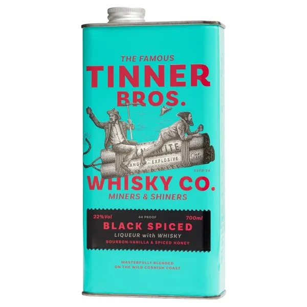 Viskija liķieris Tinner Bros ar vaniļas garšu 22% 0,7l