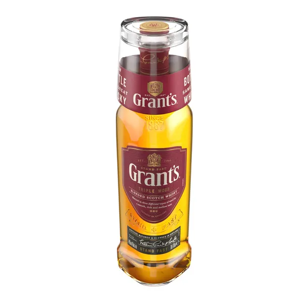 Viskijs Grant's Triple Wood ar glāzi 40% 0,7l