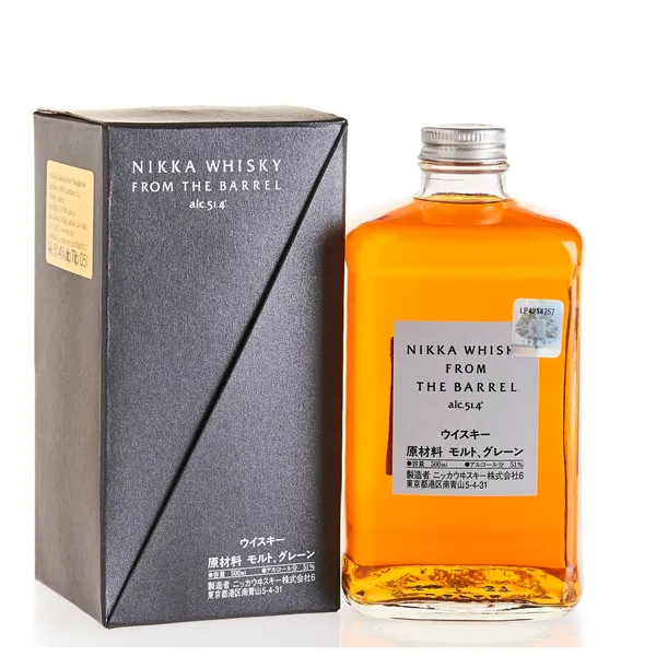 Viskijs NIKKA FROM THE BARREL 51,4% 0,5l