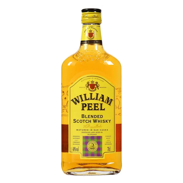 Viskijs William Peel Finest Scotch 40% 0,7l