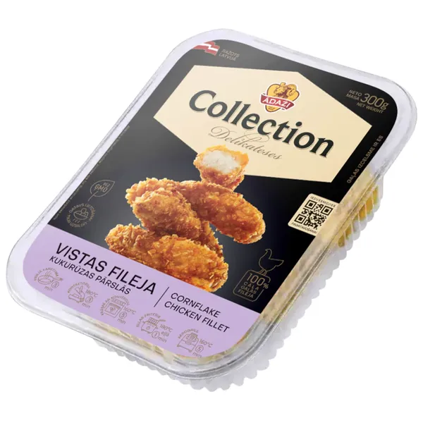 Vistas fileja GNA Collection kukurūzas pārslās 300g