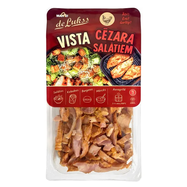 Vistas fileja De Lukss Cēzara salātiem, sagriezta 250g
