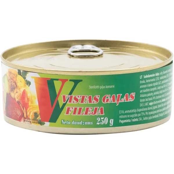 Vistas fileja SGK konservēta 250g