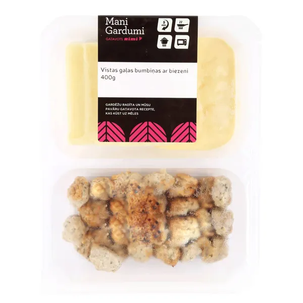 Vistas gaļas bumbiņas ar biezeni 400g