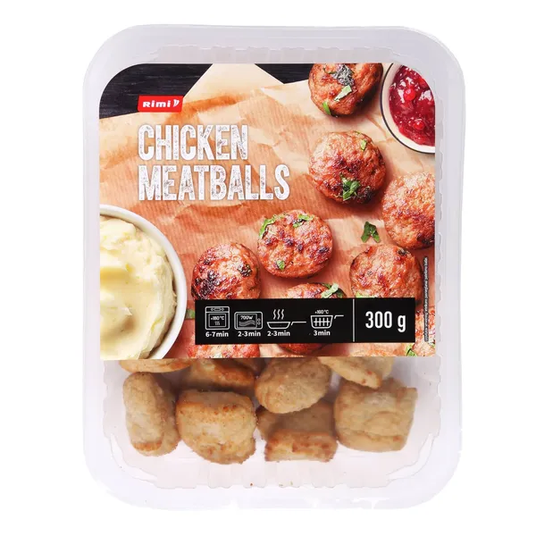 Vistas gaļas bumbiņas Rimi 300g