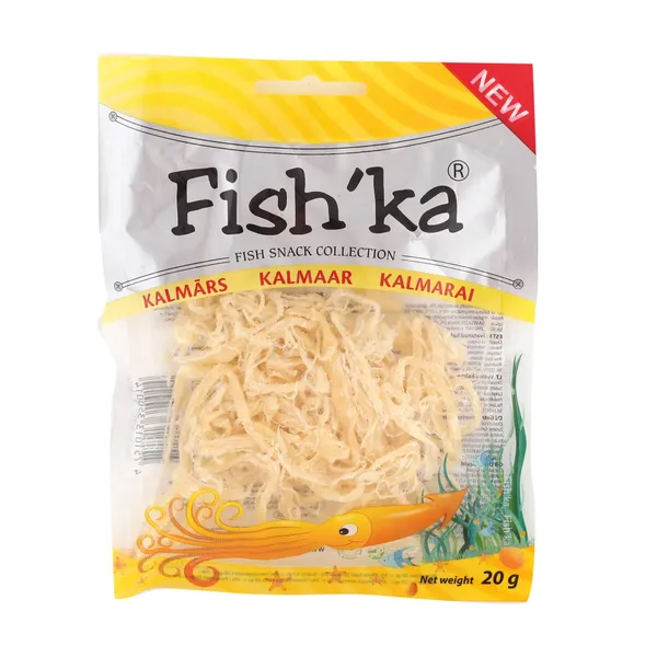 Vītināts kalmārs Fishka ar saldinātāju 20g