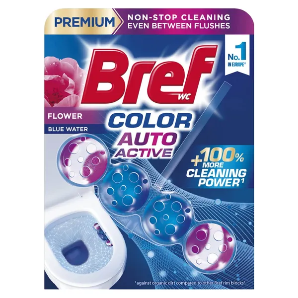 WC bloks Bref Color Auto Active Flower 50g