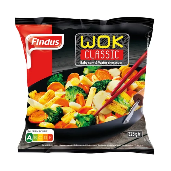 Saldētu dārzeņu maisījums FINDUS Classic 325g