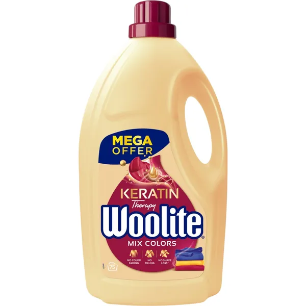 Veļas mazgāšanas līdzeklis woolite mix color 4,5l
