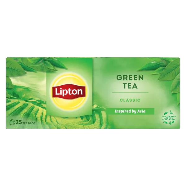Zaļā tēja Lipton klasiskā 33g