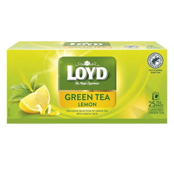 Zaļā tēja Loyd ar citrona garšu 38g