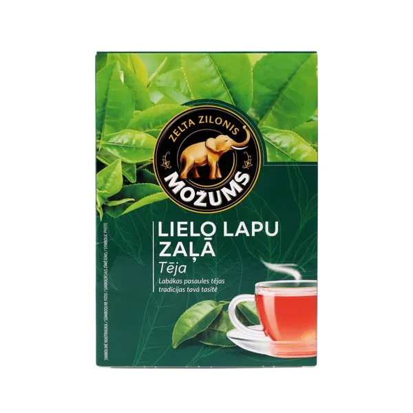 Zaļā tēja Možums lielo lapu 100g