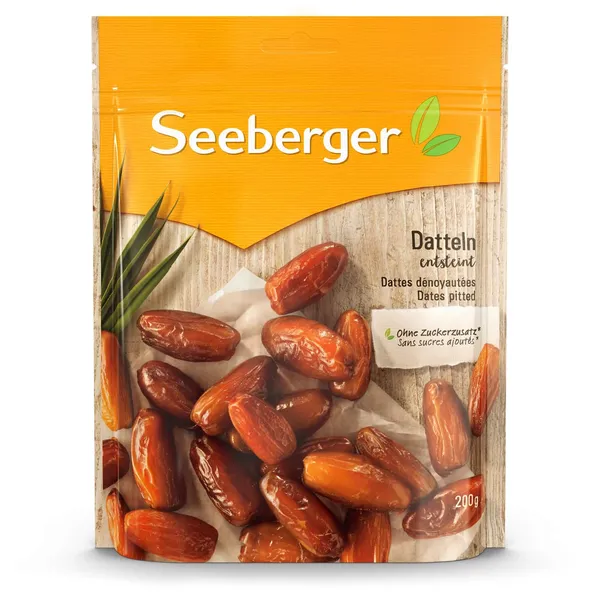Žāvētas dateles SEEBERGER Soft bez kauliņiem 200g