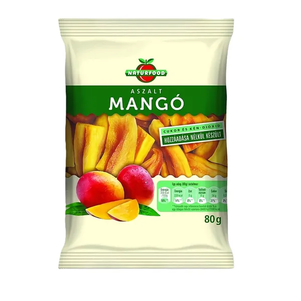 Žāvēts mango Naturfood 80g