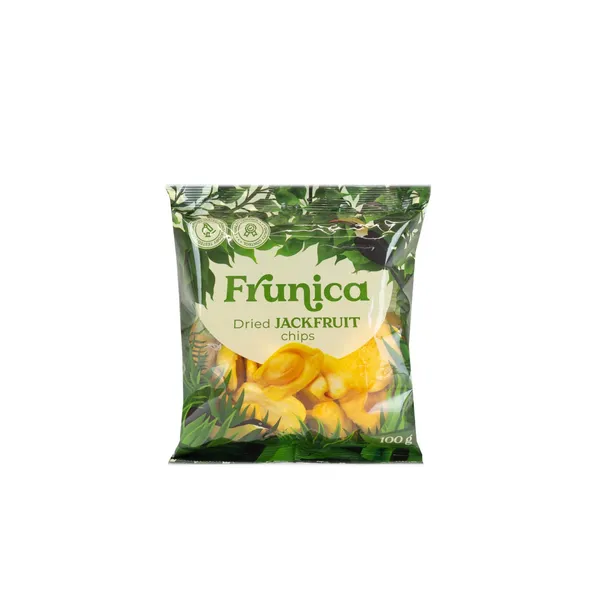 Žāvēti maizes augļi čipsi bez pievienotā cukura Frunica 100g