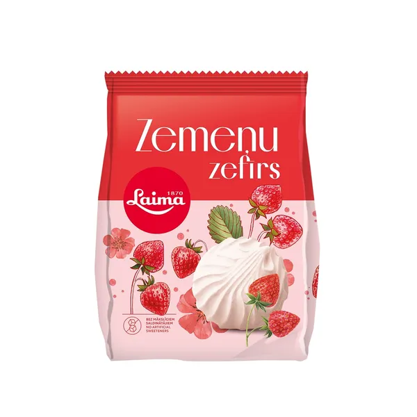 Zefīrs Laima zemeņu 200g