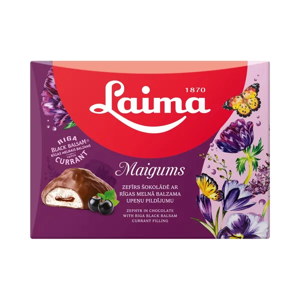 Zefīrs Maigums ar Rīgas Melnā upeņu balzama pildījumu 185g