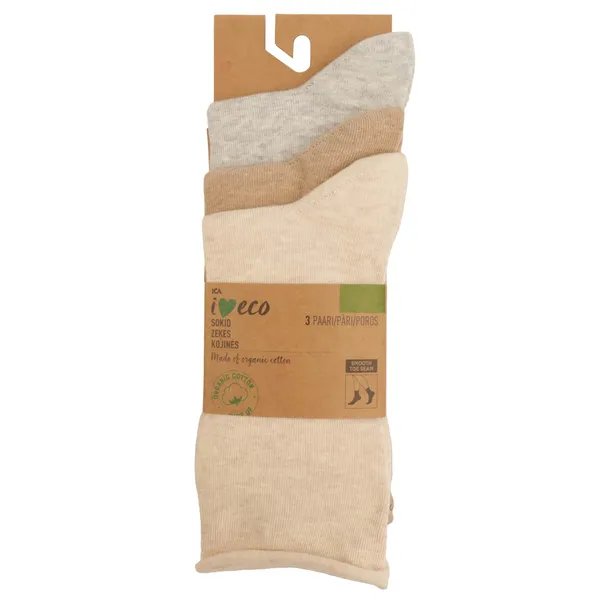 Zeķes I Love Eco augstas 3p 36/38