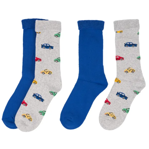 Zeķes Mywear 2p pelēkas/zilas 30/34