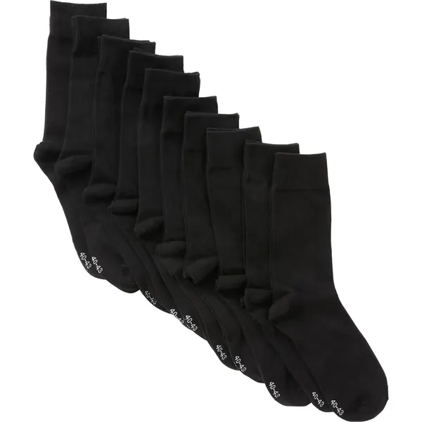 Zeķes Mywear melnas 10p 39/41 AW25