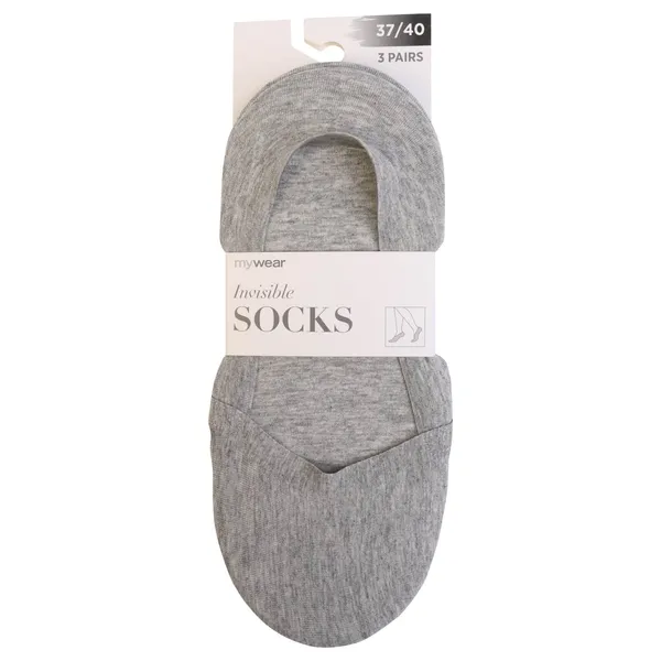 Zeķes-pēdiņas Mywear 3 pāri 37/40