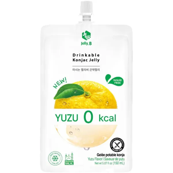 Želeja Jelly.B ar juzu garšu ar saldinātājiem 150ml