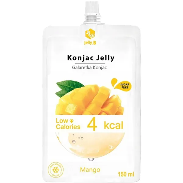 Želeja Jelly.B ar mango garšu ar saldinātājiem 150ml