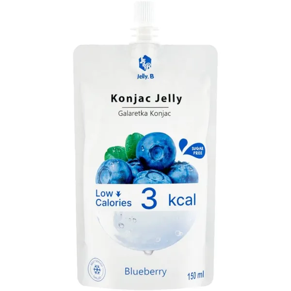 Želeja Jelly.B ar melleņu garšu ar saldinātājiem 150ml