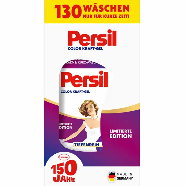 Želeja veļas mazgāšanai Persil Color 130MR 5,85l