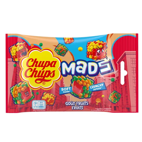 Želejas konfektes Chupa Chups fruit bag 45g